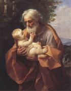 Guido Reni Joseph with the christ child in His Arms (san 05) china oil painting reproduction